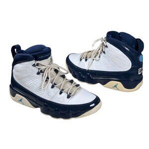 Nike Air Jordan 9‎ Retro UNC Pearl Blue Men's Size 8.5 302370-145